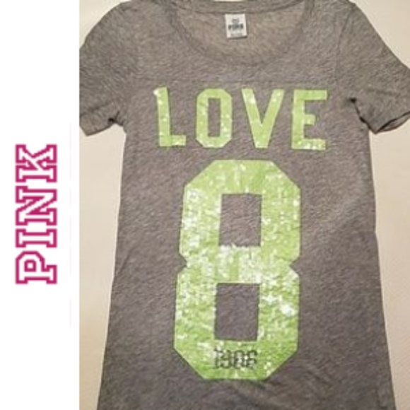 PINK Victoria's Secret Tops - VS Pink bling shirt
